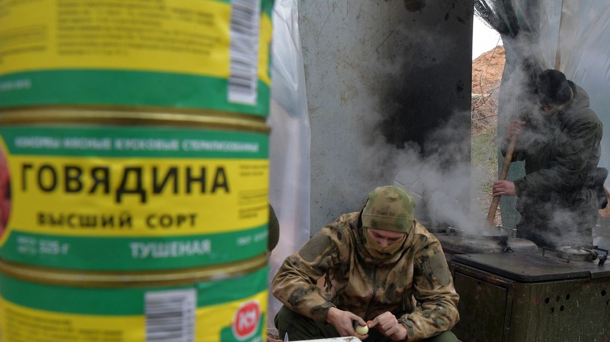 Ruské hotovky nežerou ani psi, říká šéfkuchař vařící vojákům nedaleko fronty